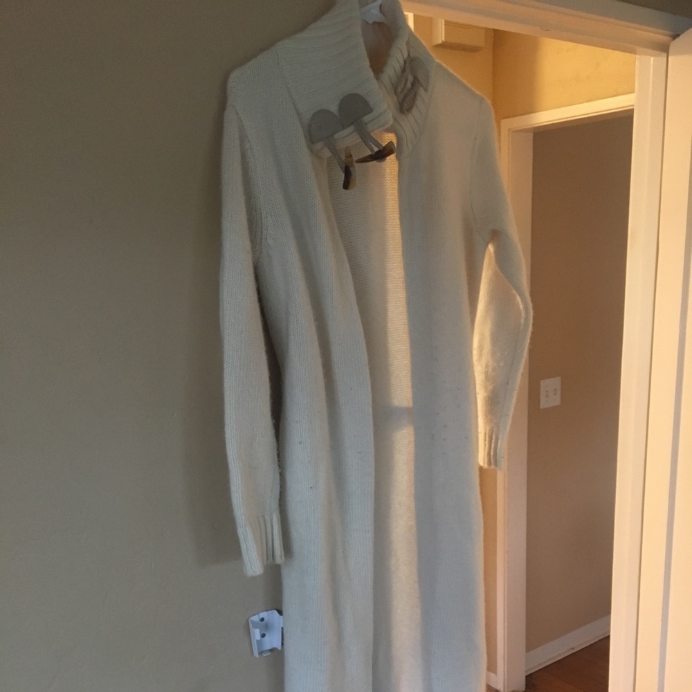 Lauren Ralph Lauren long wool/angora coat